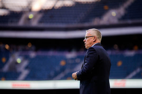 Janne Andersson, head coach of Sweden