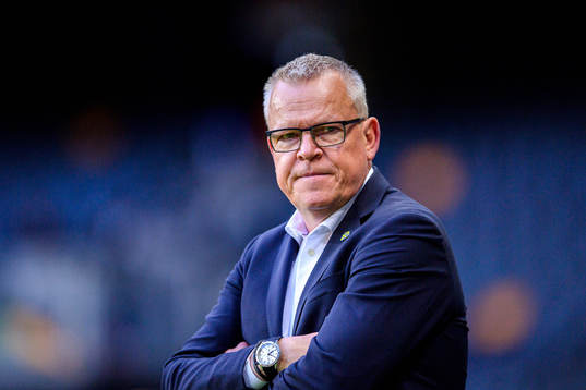 Janne Andersson, head coach of Sweden