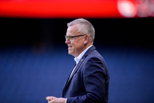 Janne Andersson, head coach of Sweden