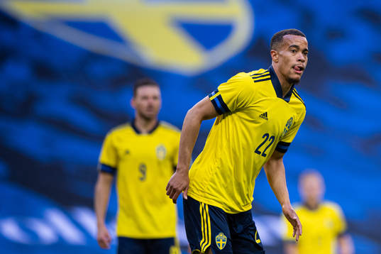 Robin Quaison of Sweden