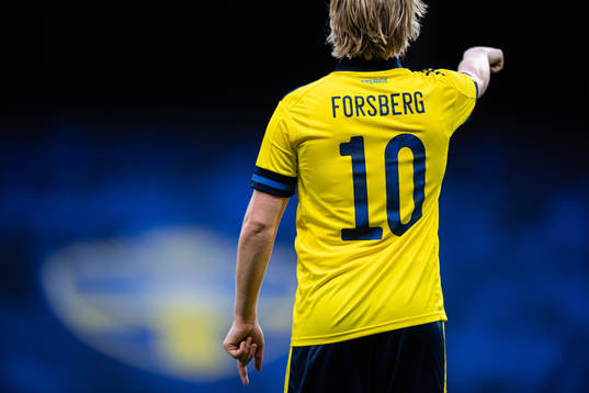 Emil Forsberg of Sweden