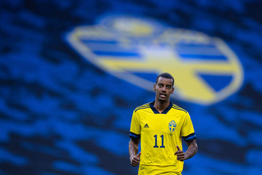 Alexander Isak of Sweden