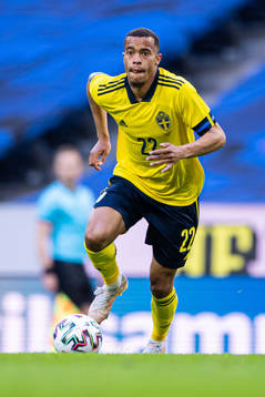 Robin Quaison of Sweden