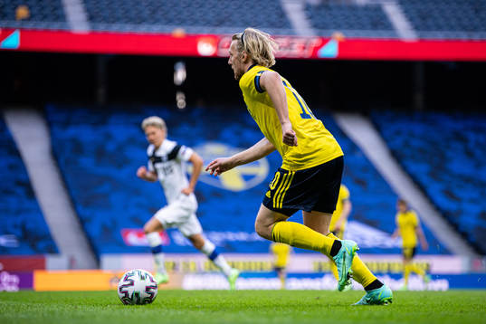 Emil Forsberg of Sweden