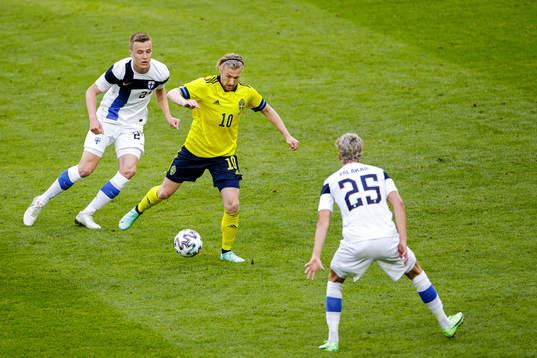 Emil Forsberg of Sweden