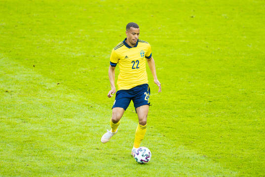 Robin Quaison of Sweden