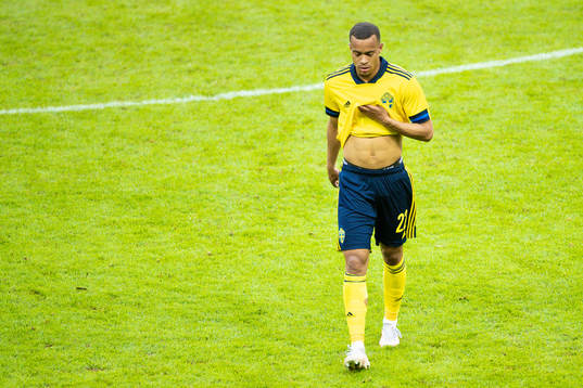 Robin Quaison of Sweden