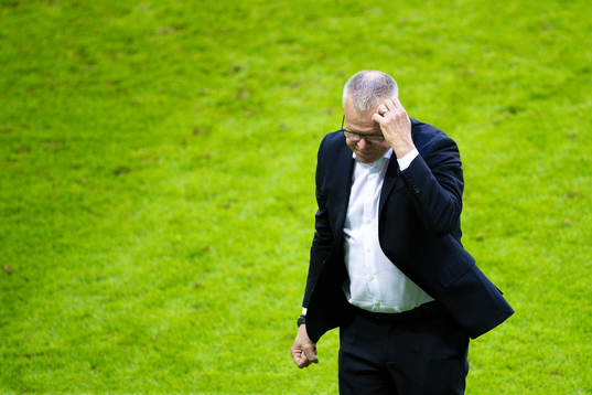 Janne Andersson, head coach of Sweden