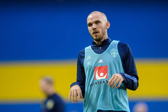 Marcus Danielson of Sweden prior to the international