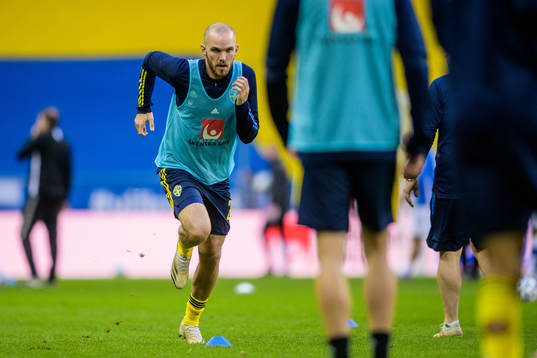 Marcus Danielson of Sweden prior to the international