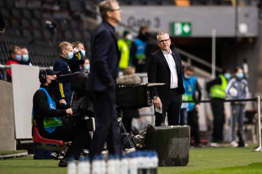 Janne Andersson, head coach of Sweden