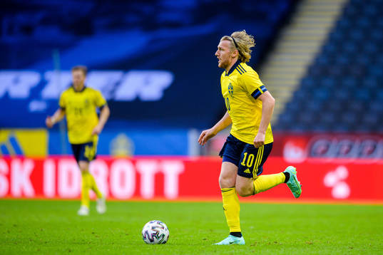 Emil Forsberg of Sweden