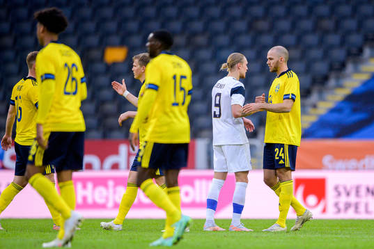 Fredrik Jensen of Finland and Marcus Danielson of Sweden