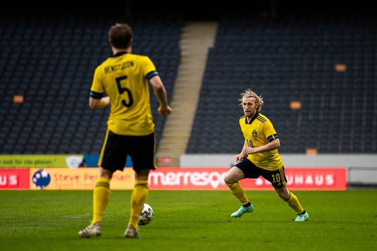 Emil Forsberg of Sweden
