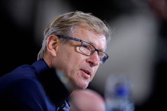 Markku Kanerva, head coach of Finland