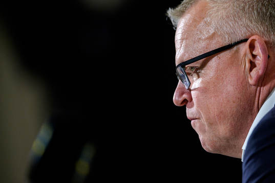 Janne Andersson, head coach of Sweden