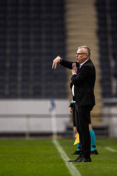 Janne Andersson, head coach of Sweden