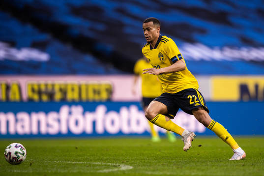 Robin Quaison of Sweden