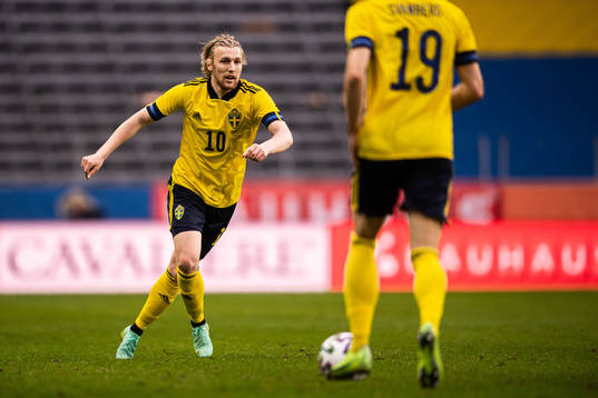 Emil Forsberg of Sweden