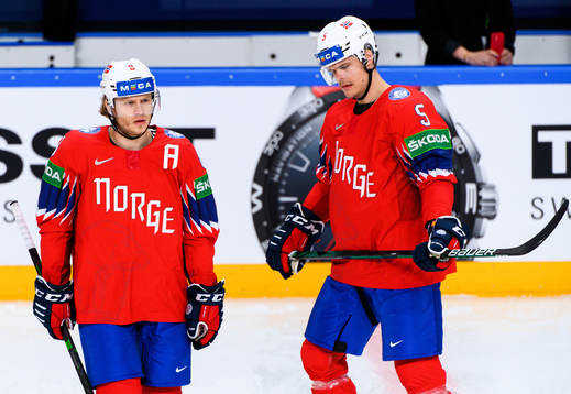 Mathias Trettenes and Erlend Lesund of Norway
