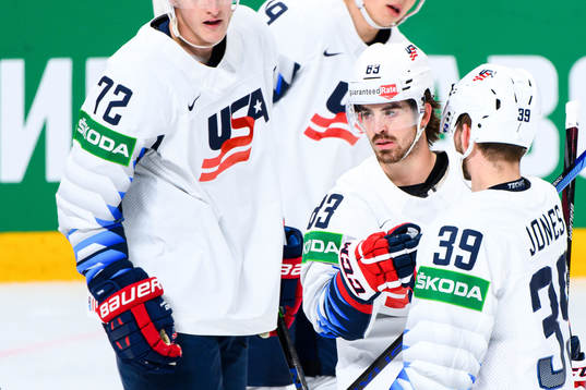 Conor Garland of USA celebrates the 0-1 goal