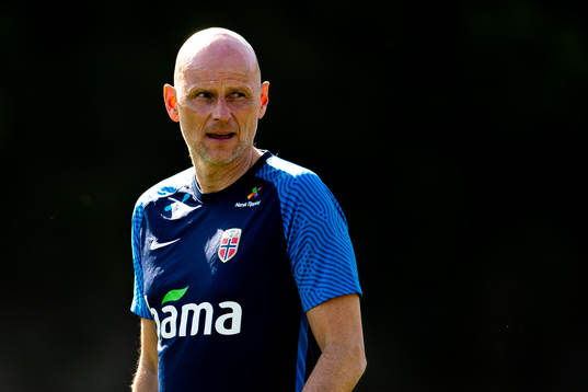 Ståle Solbakken, head coach of the Norwegian national