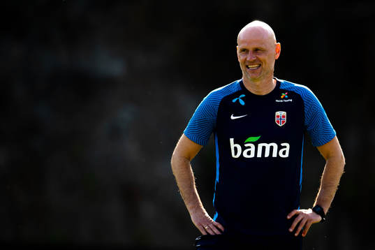 Ståle Solbakken, head coach of the Norwegian national
