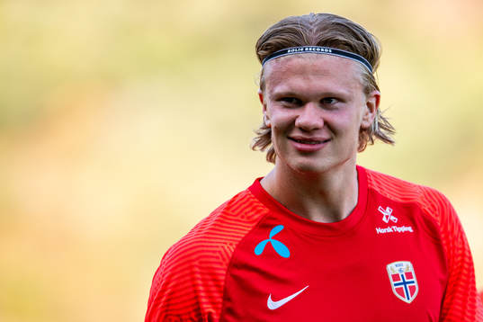 Erling Braut Haaland of the Norwegian national football team