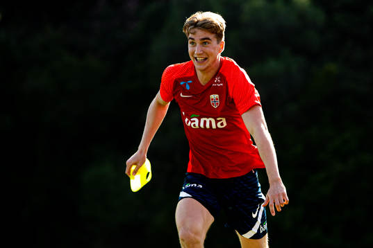 Kristian Thorstvedt of the Norwegian national football team