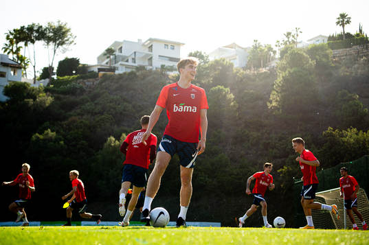 Kristian Thorstvedt of the Norwegian national football team