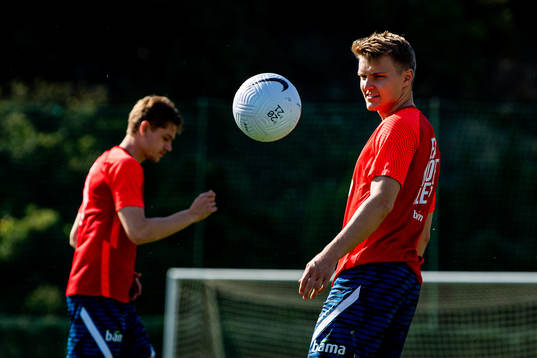 Martin Ødegaard of the Norwegian national football team