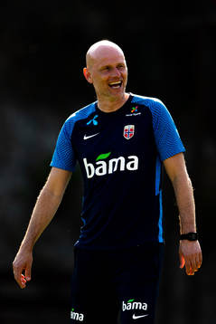 Ståle Solbakken, head coach of the Norwegian national