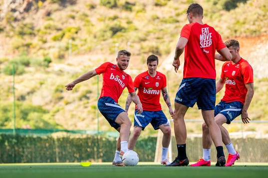 Fredrik Midtsjø of the Norwegian national football team