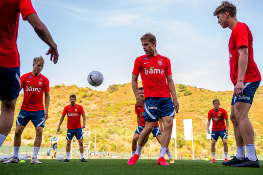 Julian Ryerson of the Norwegian national football team