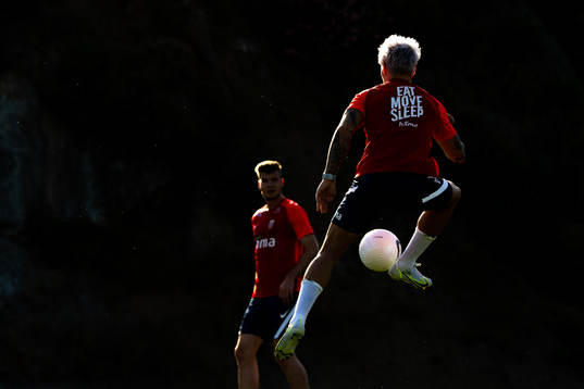Mathias Normann of the Norwegian national football team