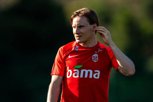 Jonas Svensson of the Norwegian national football team