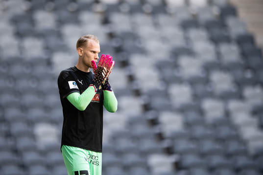 Häckens målvakt Pontus Dahlberg