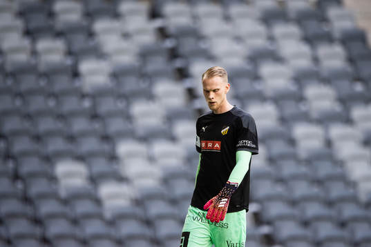 Häckens målvakt Pontus Dahlberg