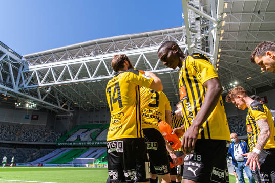 Häckens Godswill Ekpolo och Tobias Heintz