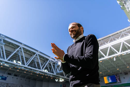 Häckens tränare Andreas Alm