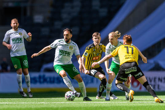 Hammarbys Abdul Khalili och Gustav Ludwigson