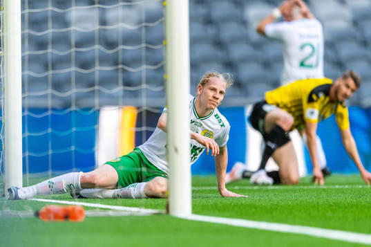 Hammarbys Gustav Ludwigson deppar