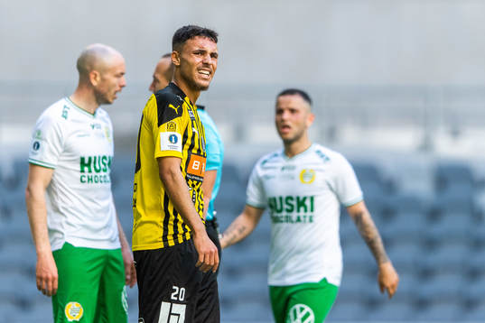 Häckens Ali Youssef deppar