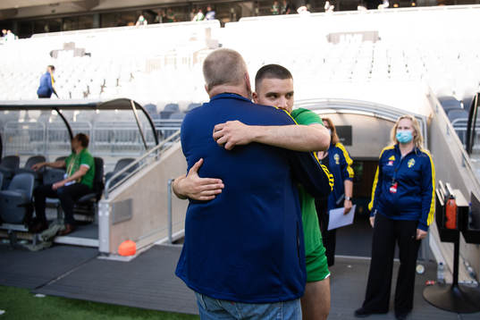 Hammarbys Vladimir Rodic jublar