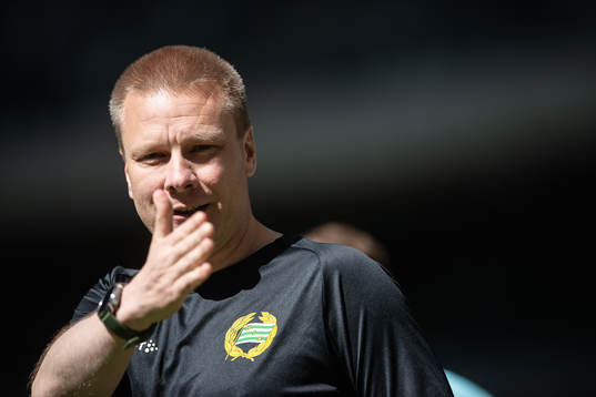 Hammarbys tränare Stefan Billborn