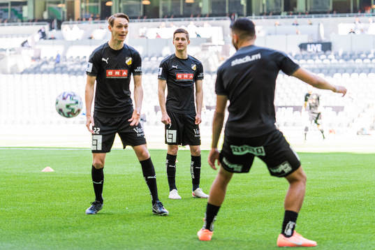 under fotbollsmatchen i Svenska Cupen mellan Hammarby och