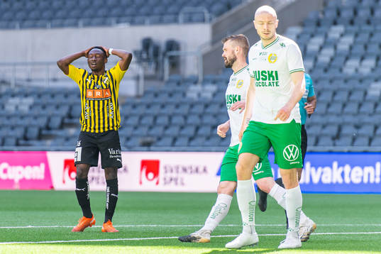 Häckens Benie Adama Traore deppar