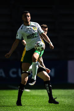 Hammarbys Astrit Selmani och Hammarbys Joona Toivio
