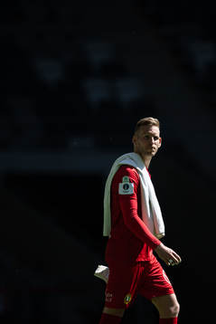 Hammarbys målvakt David Ousted