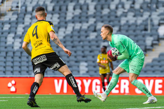 Häckens målvakt Pontus Dahlberg